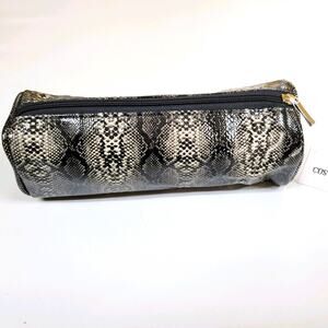 Cos Bar Snakeskin Print Makeup Bag
